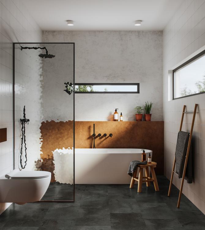Shale Black salle de bain